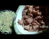 A picture of step 4 of Harri mirch qeema best to in sehri #cookpadramadan.