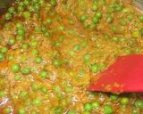 A picture of step 11 of Alu matar gravy.
