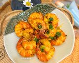 Hình bước làm 4 của món Tôm Kho Cà Ri