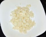 A picture of step 3 of Fried Garlic Masala Biryani.