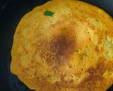 A picture of step 4 of Spinach veg omelette.