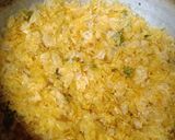 A picture of step 7 of Chivda namkeen.