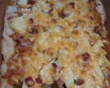 A picture of step 6 of Sweet and Sour Pizza.