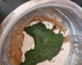 A picture of step 2 of Broad beans shaped mathri.