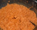 A picture of step 4 of Paneer lababdaar.