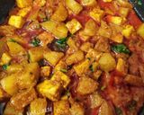 আলু পনির এর রসা(Aloo paneer rosa recipe in Bengali) রেসিপির ধাপ 7 ছবি