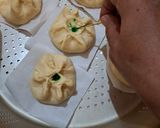 Foto langkah ke 9 dari resep Bakpao Kentang (no mixer) Isi Pasta Kacang Hijau.