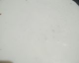 A picture of step 2 of Bread Halwa.