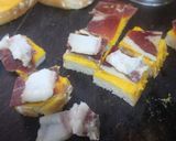 Foto del paso 3 de la receta: Pan de molde untado de mayonesa de zanahoria con embutidos variados