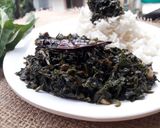 A picture of step 6 of Water Spinach Stir fry(Kalmi ka saag).