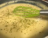 A picture of step 5 of Battered Cod and Hake in Cider Sauce.