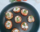 स्टफड ग्रिल्ड टोमेटो (stuffed grilled tomato recipe in Hindi) रेसिपी चरण 6 फोटो