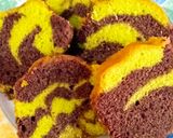 Foto langkah ke 7 dari resep Pandan ketan hitam Butter cake.