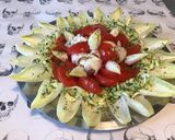 Une image de l'étape 8 de Salade d'endives, tomates et courgettes.