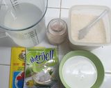 Foto langkah ke 1 dari resep Es Kelapa Muda Sintetis.