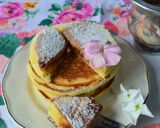 Foto del paso 5 de la receta: Hotcakes de naranja rellenos con dulce de leche🤤