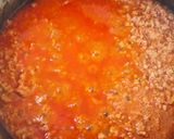 Sült lecsókrémes darált pulyka, laska tésztával, sajttal recept fázis 2 fotója
