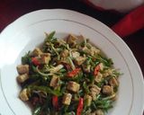 Foto langkah ke 3 dari resep Tumis Kacang panjang tempe.