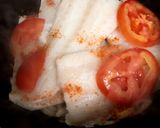 A picture of step 1 of Moqueca de peixe paulistana. (Sao Paulo Fish stew).