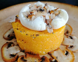 Foto del paso 9 de la receta: Parmentier de calabaza con champiñones y huevo poché