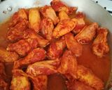 A picture of step 4 of Chicken Wings with Guajillo Pepper Marinade.