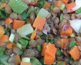Foto do passo 4 de Salada de lentilha com rúcula e legumes