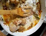 A picture of step 2 of Methi Chicken.