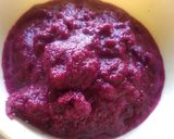 A picture of step 1 of Beetroot Oats Healthy Chilla.