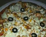 Chicken corn pizza recipe step 8 photo