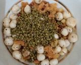 A picture of step 2 of Macroni Bhel.