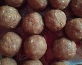 A picture of step 1 of Beef kofta.