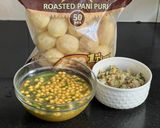 A picture of step 6 of Orange 🍊 Pani With Roasted Puri & Potato 🥔 Chana Filling.