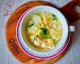 Foto langkah ke 3 dari resep Sup Timun Telor.