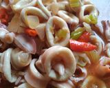 Foto langkah ke 4 dari resep Cumi Saos Padang.