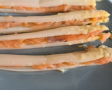 Foto del paso 2 de la receta: Espárragos blancos con salmón ahumado