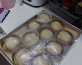 Foto langkah ke 8 dari resep Anabolic Pumpkin Sweet Cheese Raisin Buns |High Protein, Low Calorie, Sugar Free.