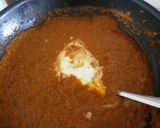 A picture of step 6 of Punjabi Paneer stuffed Capsicum in Red Gravy.