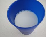 A picture of step 2 of Mylees sweet grey milk.
