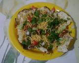 Khichiya papad (rice papad) chat recipe step 4 photo