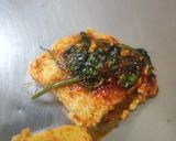 A picture of step 1 of Quick Panner toast without onion and garlic.