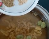 A picture of step 3 of Ginger Cardamom Tea.