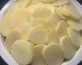 A picture of step 6 of Celeriac gratin (get ahead for Christmas).