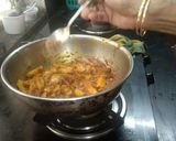 A picture of step 3 of Kalo Jeera Diye Kochor Torkari.