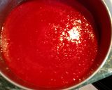 Foto del passaggio 14 della ricetta Cheesecake con Pasta Sfoglia Dolce Friabile e Salsa di Ciliegie a Specchio