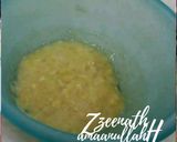 A picture of step 1 of Banana Shakkarparas.