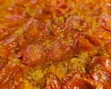 A picture of step 10 of Eggplant, Tomato, and Chorizo Tarte Tatin.