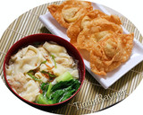 Foto langkah ke 10 dari resep Pangsit Kuah rumahan simple,enak dan segar+ foto step by step ^_^.