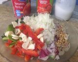 Foto del paso 2 de la receta: Fideos integrales con carne picada a mano