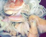 صورة لخطوة 1 من وصفة دجاج بالبطاطا(مكمخ)