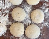 A picture of step 1 of Yemeni Zalabia 🥯.